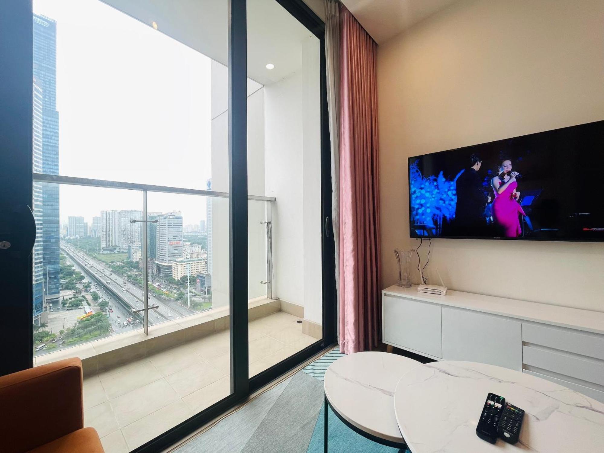 Nanahousing-Vinhomes Skylake-Luxury Apartment Near Keangnam Hanoi Zewnętrze zdjęcie